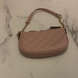 Beautiful Pink Quilted Shoulder Bag